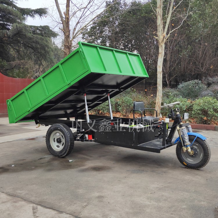 出口礦用三輪電動翻斗車電瓶連接線注意事項